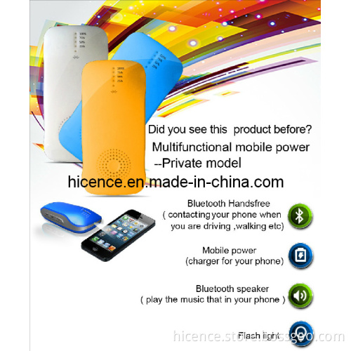 Multifunction Bluetooth Speaker Mobile Power Bank